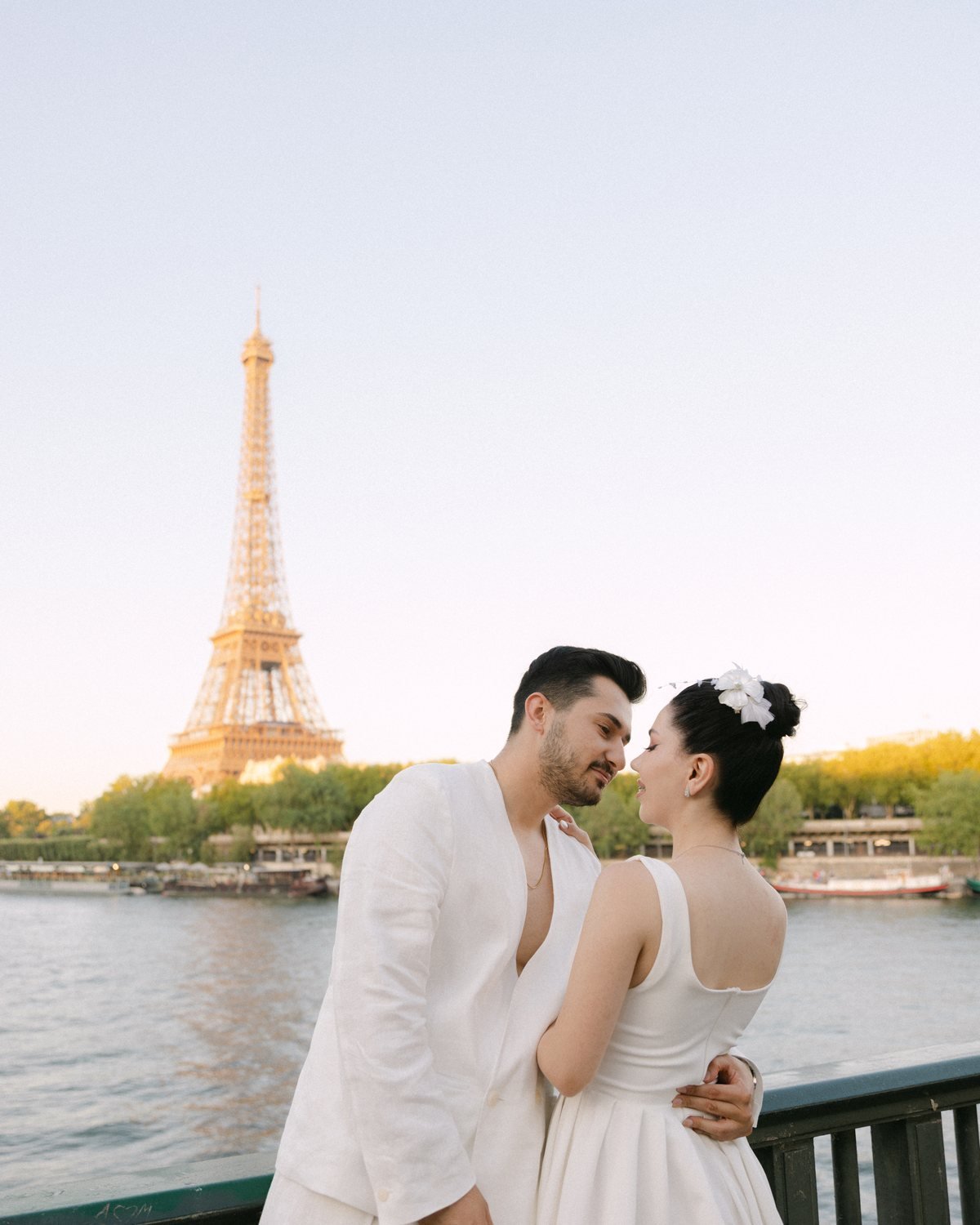 Büşra & İbrahim — Paris çekimi